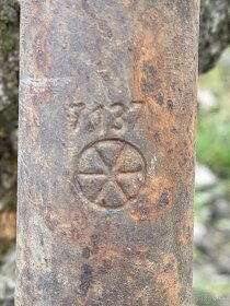 Lopata na uhlie z parného rušňa - 3