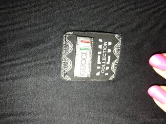 GUCCI black pánske polotricko L/XL - 3