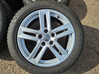 zimní r17" Audi Škoda 5x112 pneu 225/50 r17 90% vz - 3