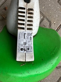 Predám elektrický krovinorez Viking te400 - 3