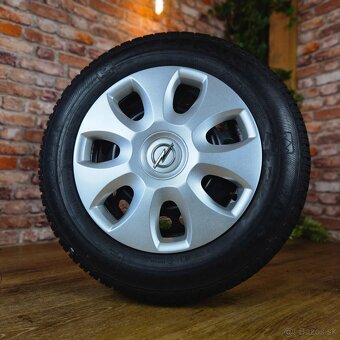 Plech R15 5x110 orig. OPEL + zimné 195/65R15 - 3