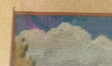 Predám starožitnú tkaninu Viera/Nádej/Láska - 3