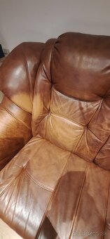 Sedacia súprava z kože - 3