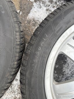 Audi disky 7,5J x 17 H2 - 3