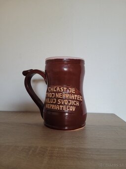 Predám retro keramické pivné krígle - 3