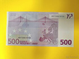 Bankovka 500€ UNC - 3