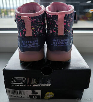 Sketchers S-Lights veľkosť 8 (15cm) - 3