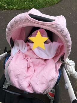 Súprava baldachýnu a poťahu zn. Baby’s only na Maxi-Cosi 0+ - 3