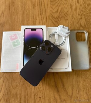 iPhone 14 Pro 256 gb Deep Purple - komplet príslušenstvo - 3