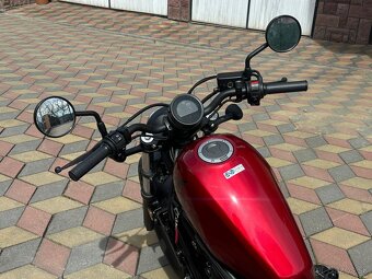 Honda Rebel 500 červená / 2023 / 3774km - 3