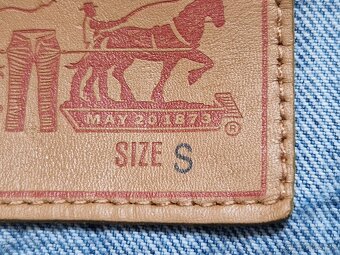 Pánská džíska Levi's Trucker S (46) 1107 - 3