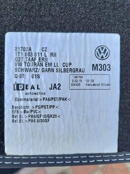 Textil koberčeky vw Touran 2006-2015 - 3