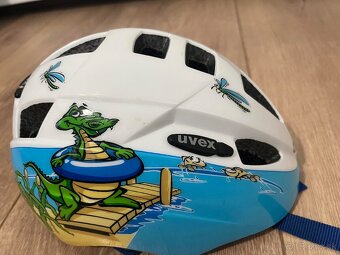 Predám kvalitnú detskú cyklistickú prilbu UVEX kid 2 46-52cm - 3