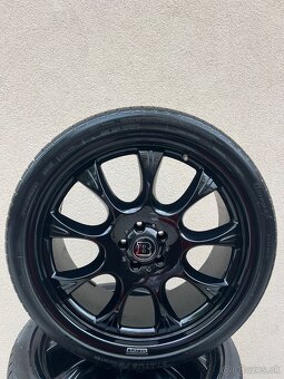 Originál ALU KOLA BRABUS MERCEDES 5x112 r22 nové zimní pneu - 3