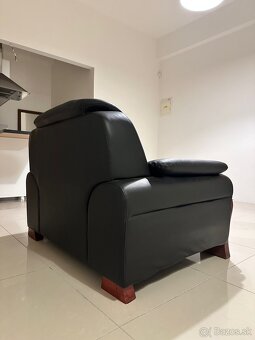 Kreslo PALLADIO čierne - zľava - 3