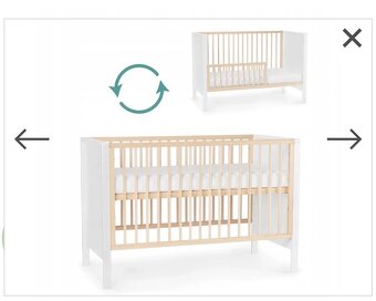 Detska postielka 2v1 - Kinderkraft Mia - 3