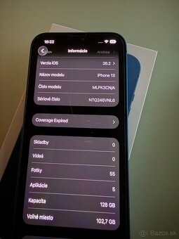 Apple iPhone 13, Blue, 128GB - 3