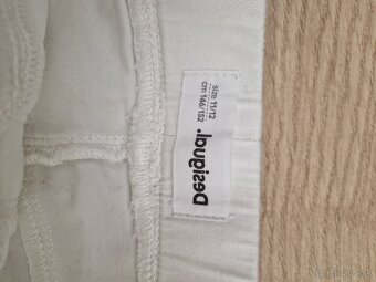 Biele nohavice Desigual.146/152 - 3