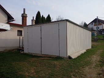 Plechová garáž - 3