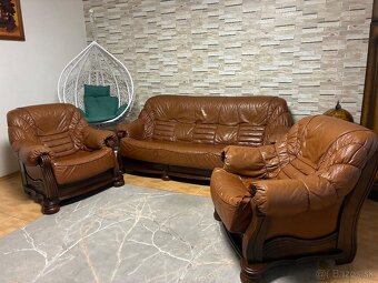 Predám koženu sedaciu supravu - 3