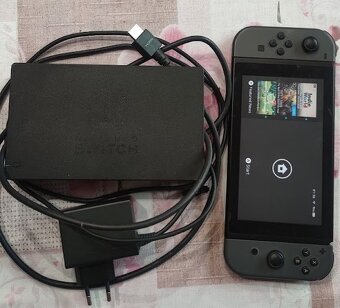 Nintendo Switch V1 + dock + HDMI + nabíjačka - 3