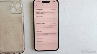 Apple iPhone 15 tmavý 128GB - aj vymením - 3