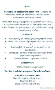 PREDÁM NAFUKOVACIU POSTEĽ - 3