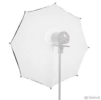Svetlo odrážajúci dáždnik – softbox 40” (101 cm) - 3