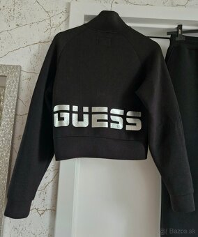 Guess cierno strieborna a tyrkysova teplakova suprava - 3