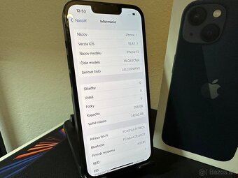 ✅iPhone 13 256Gb 100% Zdravie Batérie TOP STAV - 3