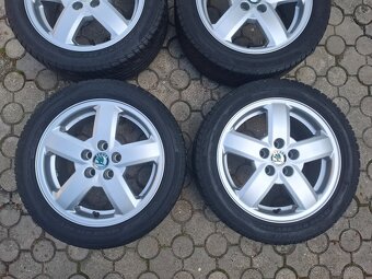 Hliníkove disky Škoda Triton R15 5x100 - 3