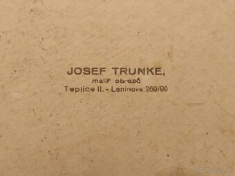 Obraz Josef Trunke, Vysoké Tatry olejomalba 40x54 - 3