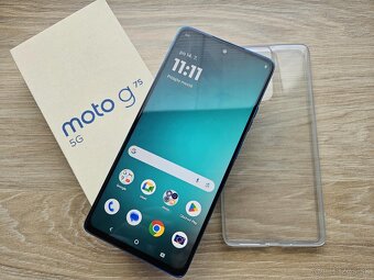 Motorola Moto G75 5G 8GB/256GB, modry, top stav,zaruka - 3