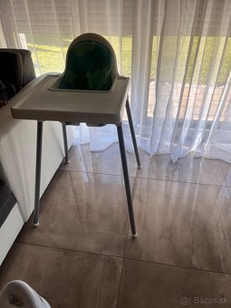 Detská stolička na krmenie a zábrana na posteľ - 3