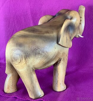 Slon z exotického dreva - 3