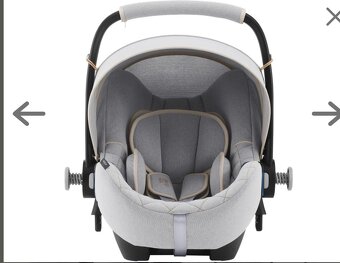 Predám autosedačku BRITAX Romer Baby Safe2 i-size NordicGrey - 3