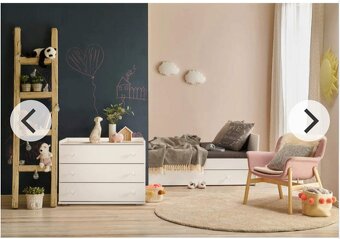 Rastúca detská postieľka + matrace - 3