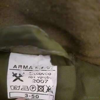vojenská zimná bunda vzor les velkosť 50 - 3