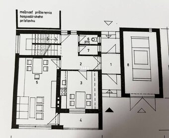 Kazimír - okres Trebišov - 4 izb., dvojpodlažný, dvojgenerač - 3