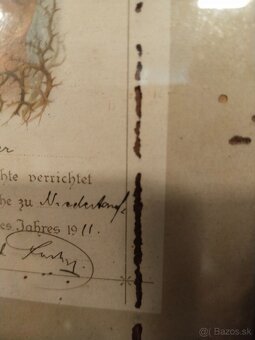 Starožitný rámeček se sakrálním obsahem - 3