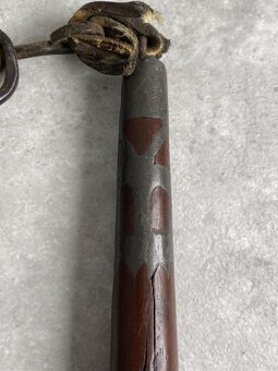 Starožitný pastierky bič - 3