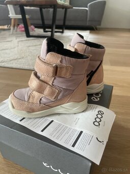 Dievčenské zimné ecco topánky, veľ. 21 - 3