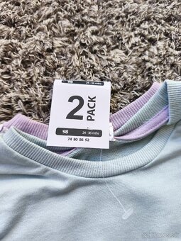 Dievčenské mikiny, 2ks - 3