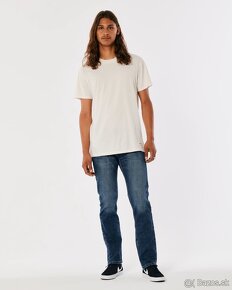 TRIČKO HOLLISTER krémové veľ. M + darček - 3