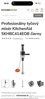 Profi tyčový mixér Kitchen Aid - 3