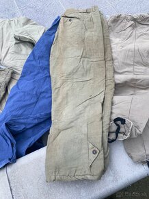 Prešívané pracovne nohavice -, aj montérky - 3