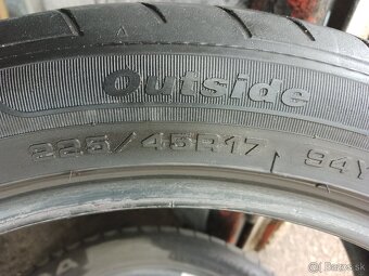 2x letné pneumatiky 225/45 r17 - 3