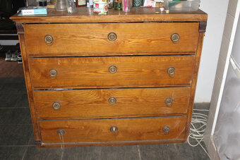 komóda Biedermaier..cca rok 1850 - 3