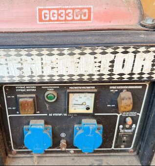 REZERVOVANE Elektrocentrala Hecht GG3300 3kW - 3