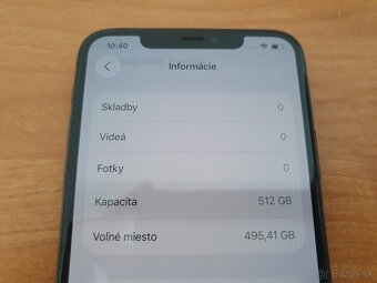 Apple iPhone 11 PRO MAX 512GB 100 Zdravie batérie - 3